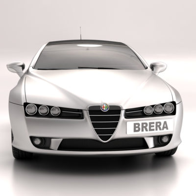 Alfa Romeo Brera / Ilustración 3D