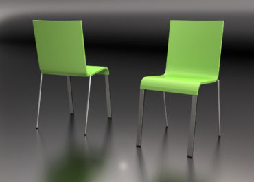 Silla Vitra03 - Ilustración 3D